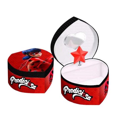 Miraculous Ladybug Heart Shaped Musical Jewellery Box £16.99